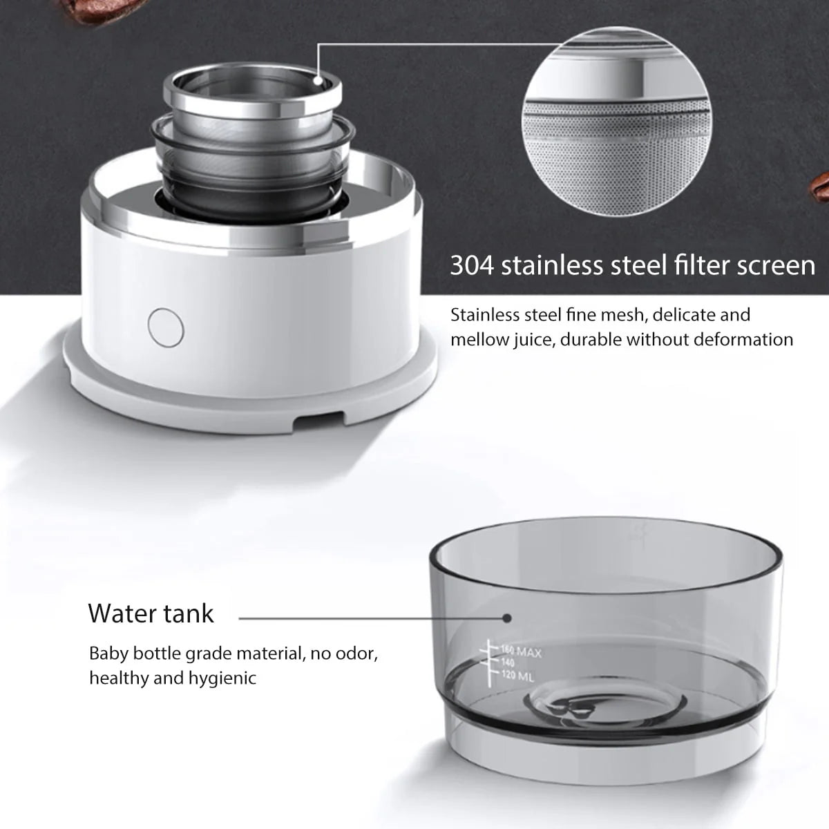 Portable Automatic Coffee Grinder B727073