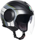 Matt Black / Grey / Yellow Fluo Helmet Size S O549828