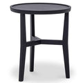 Grey Oak Side Table Z296