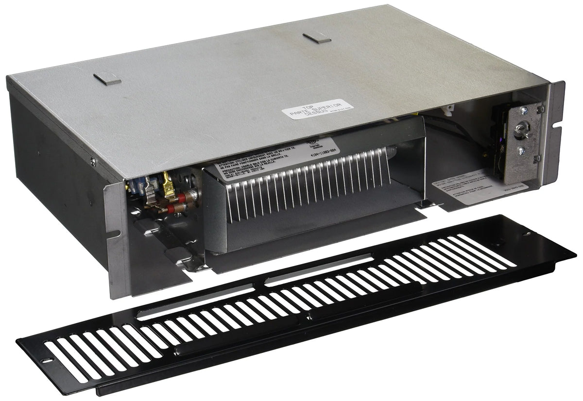 Under Cabinet Fan Forced Kickspace Heater, 120 Volt 1,500 Watt, 15 3/8" Wide A779167