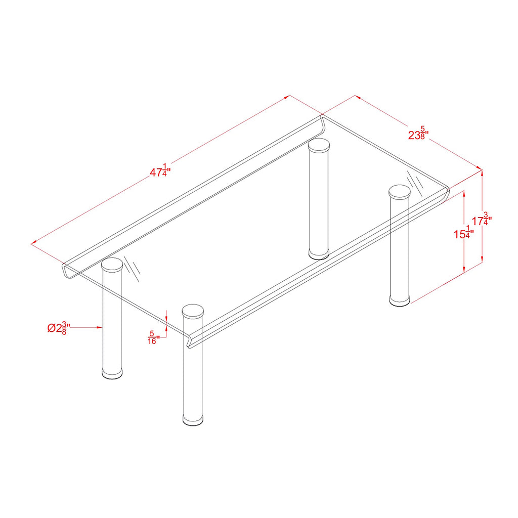 Glass Top Coffee Table M946305