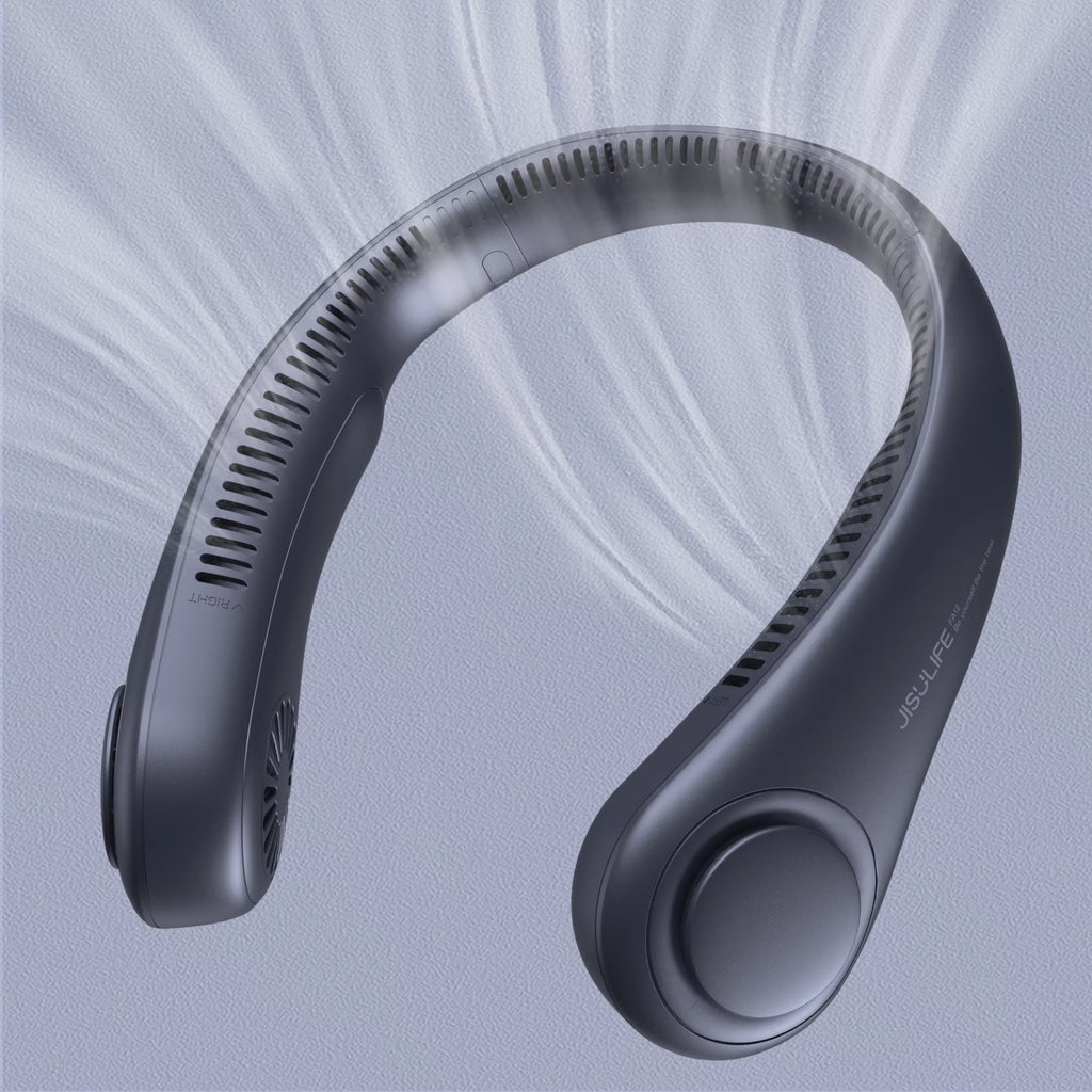 Portable Neck Fan 4000 mAh Bladeless Fan with 3 Speeds T106