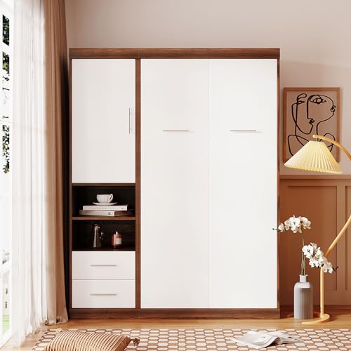Queen Size Wood Murphy Bed N9706