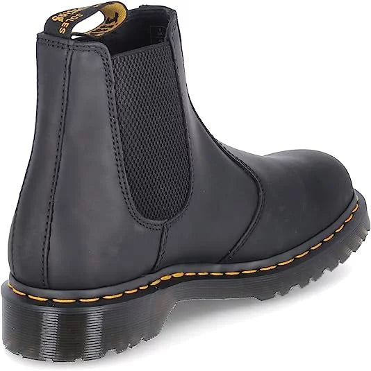 Black Leather Chelsea Boots J422819