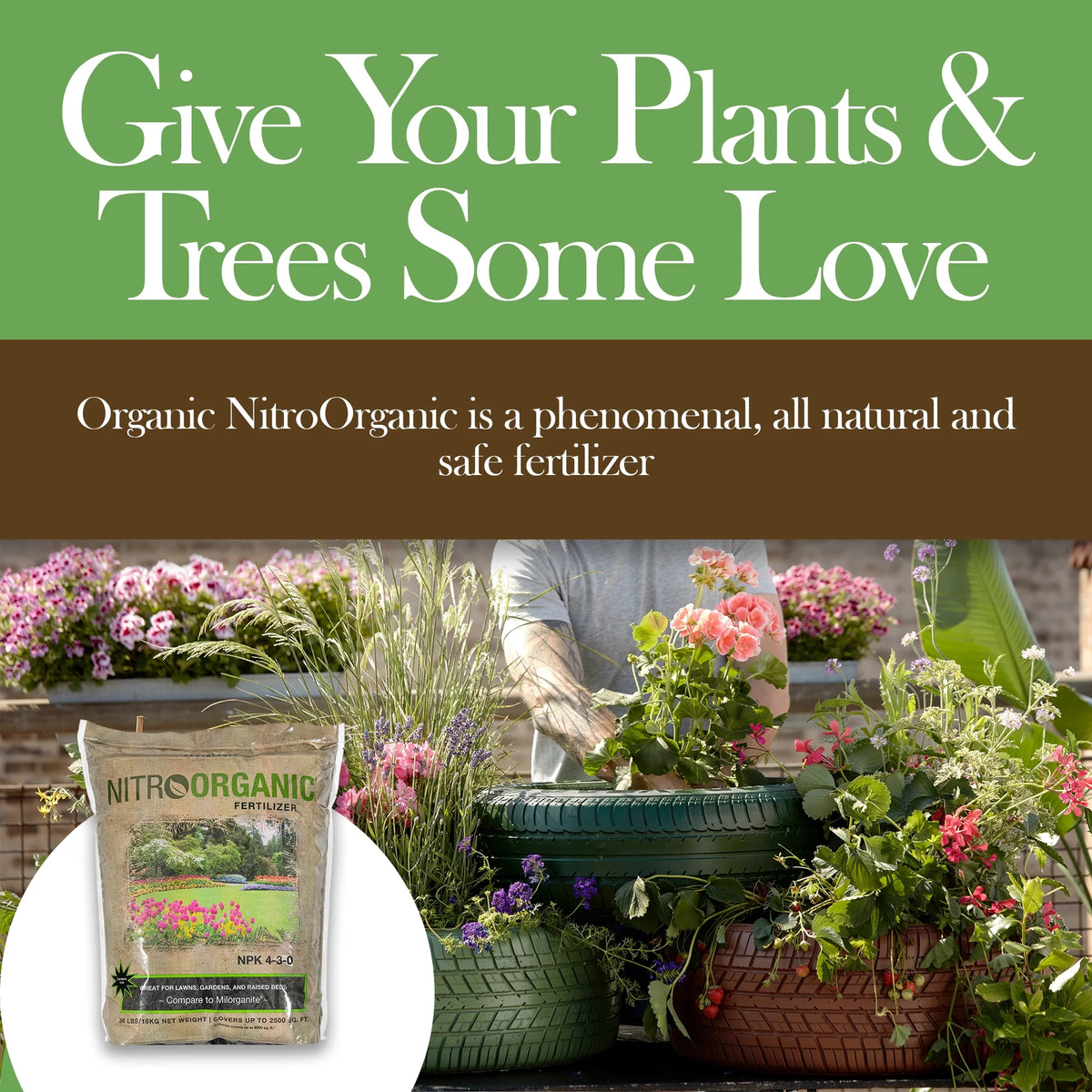 36lbs Natural Plant Food Fertilizer O170