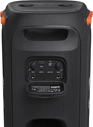Portable Party Speaker with Built-in Lights - Black G4341