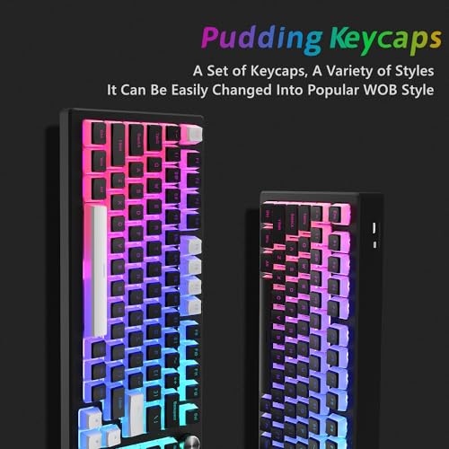 Black PBT Keycaps 165 Keys Set Q274