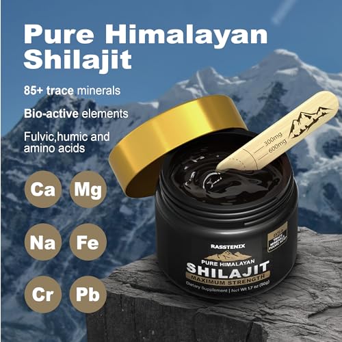 Pure Himalayan Shilajit Resin - 500mg K654