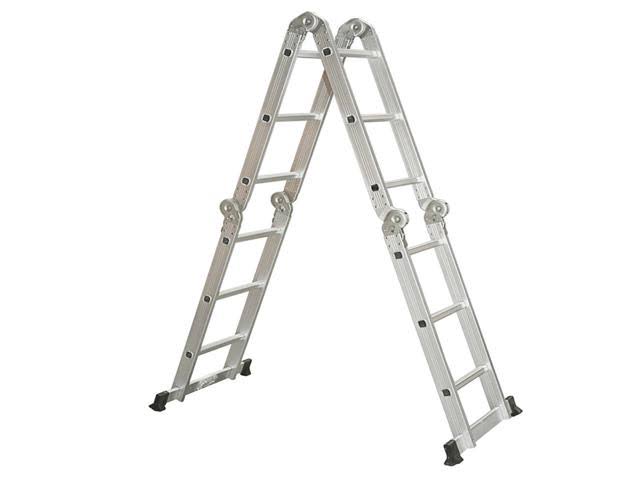 12.5 ft Aluminum Folding Scaffold Ladder K26308