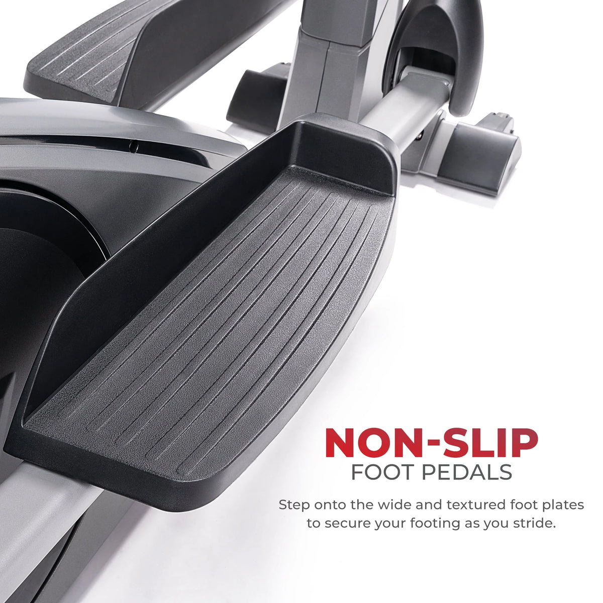 Magnetic Elliptical Trainer with Device Holder and Monitor F52139