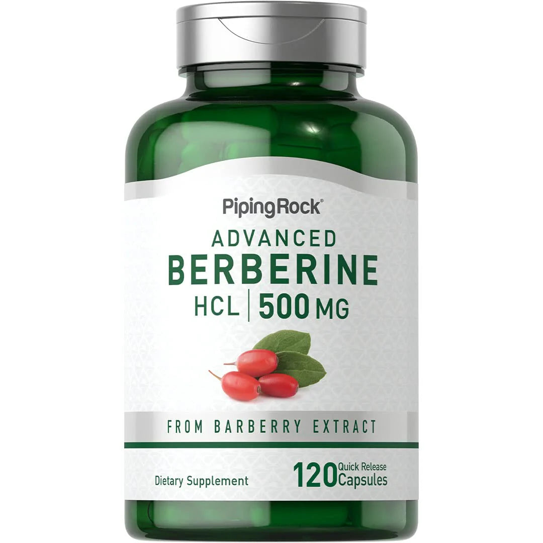 500mg Berberine Supplement 120 Capsules Y1554