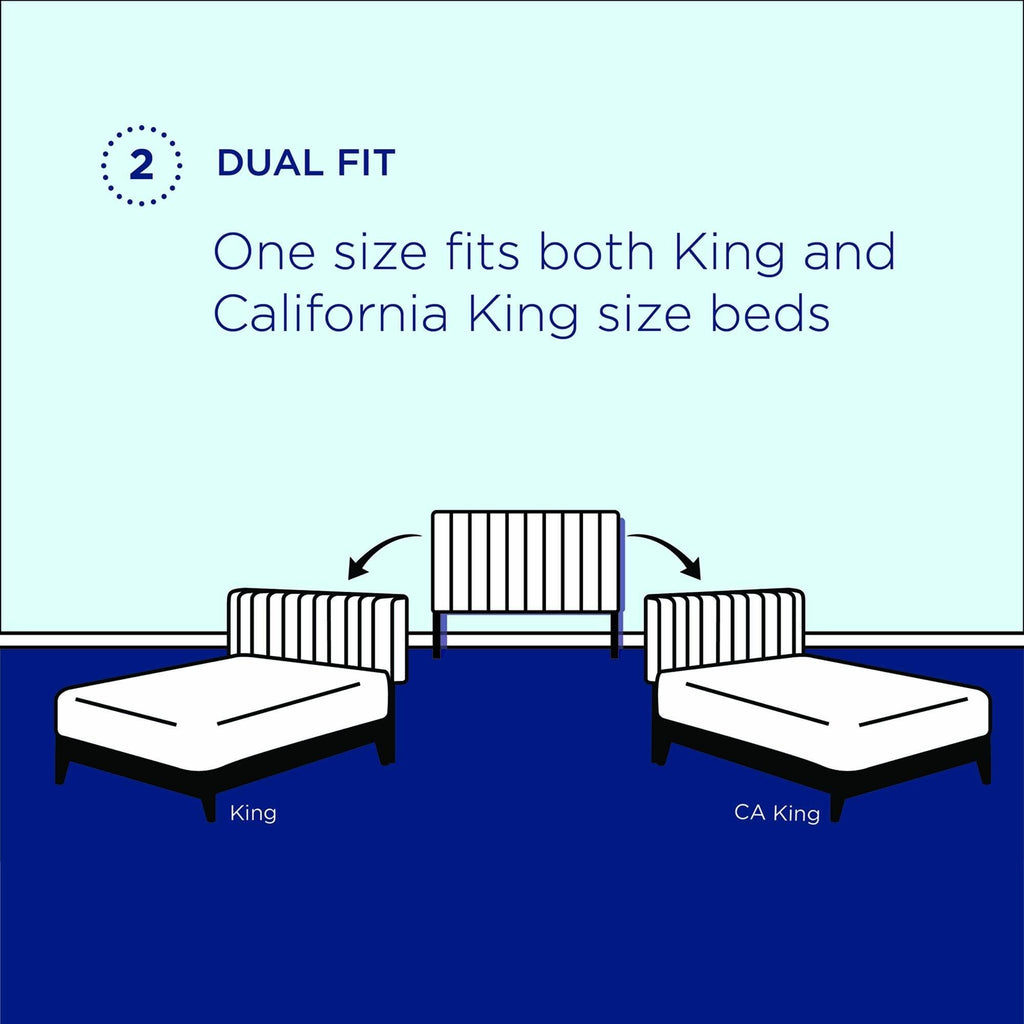 Mint Performance Velvet King/California King Headboard C690724