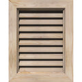 Primed Smooth Vertical Gable Vent U371