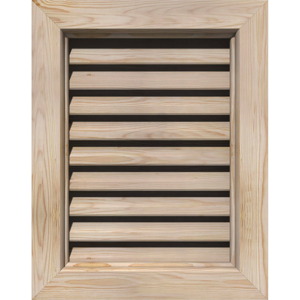 Primed Smooth Vertical Gable Vent U371