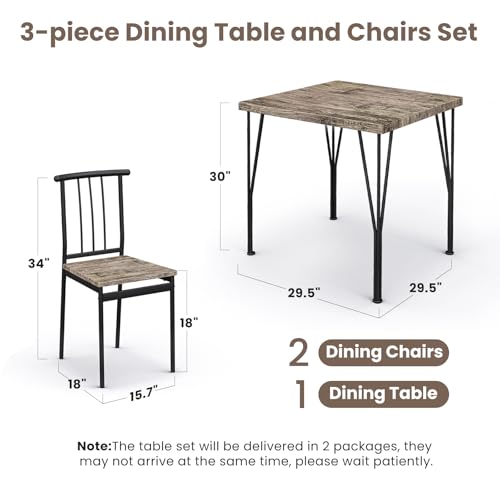 5-Piece Dining Table Set with 4 Chairs P771