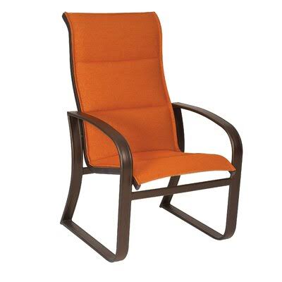 Padded Sling High-Back Patio Dining Chair J4081