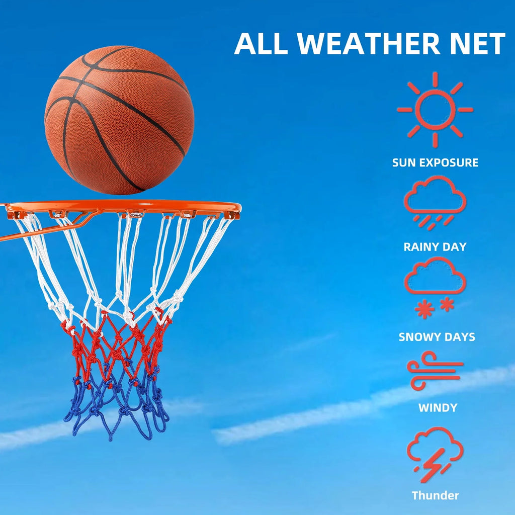 2 Pack Basketball Net Replacement 12 Loops A9823