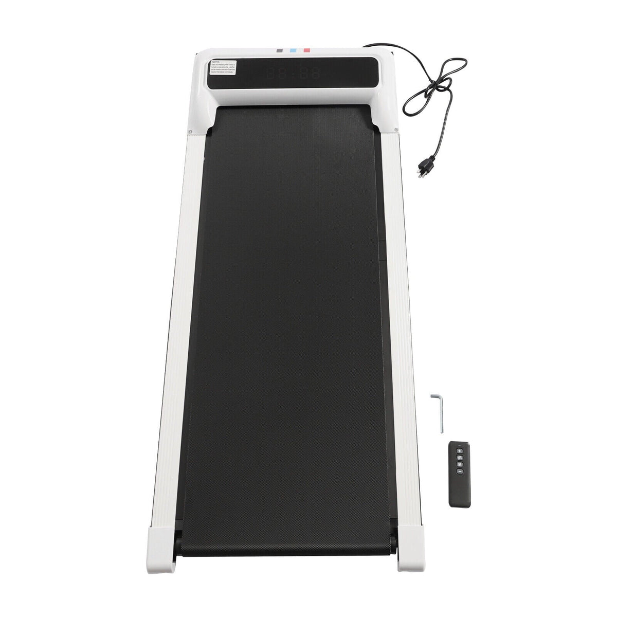 Black White Electric Treadmill X1171