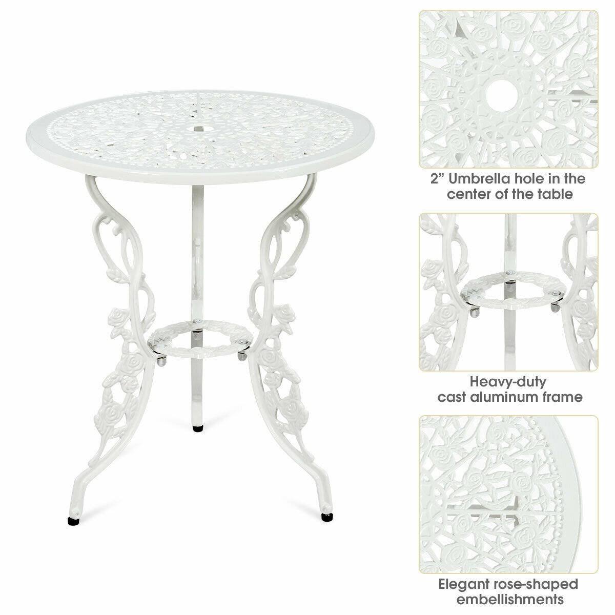 3 Pcs Patio Bistro Set V250234