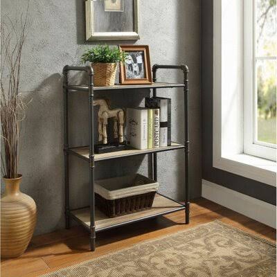 Metal Etagere Bookcase F558