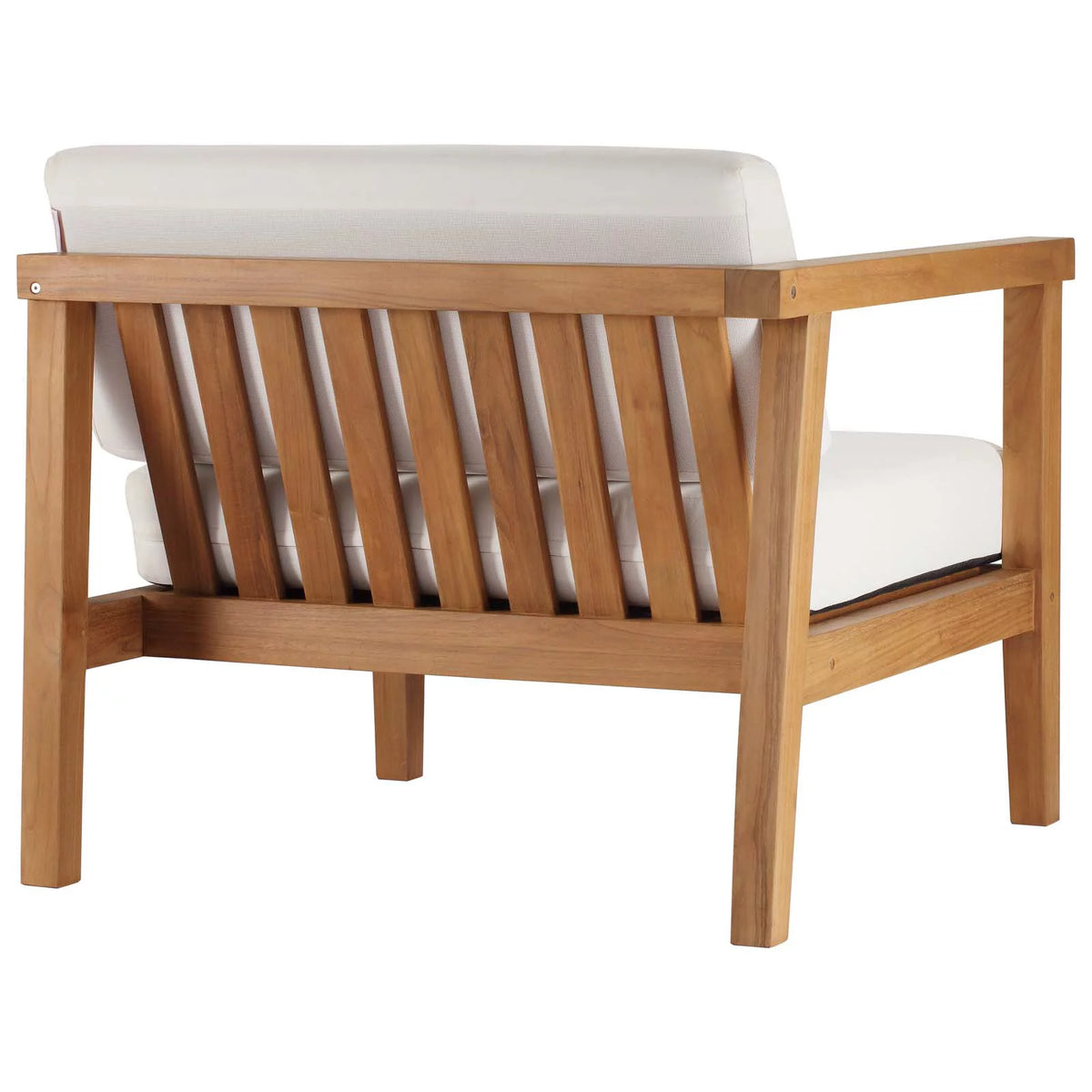 Teak Wood 2-Seater Loveseat J41853