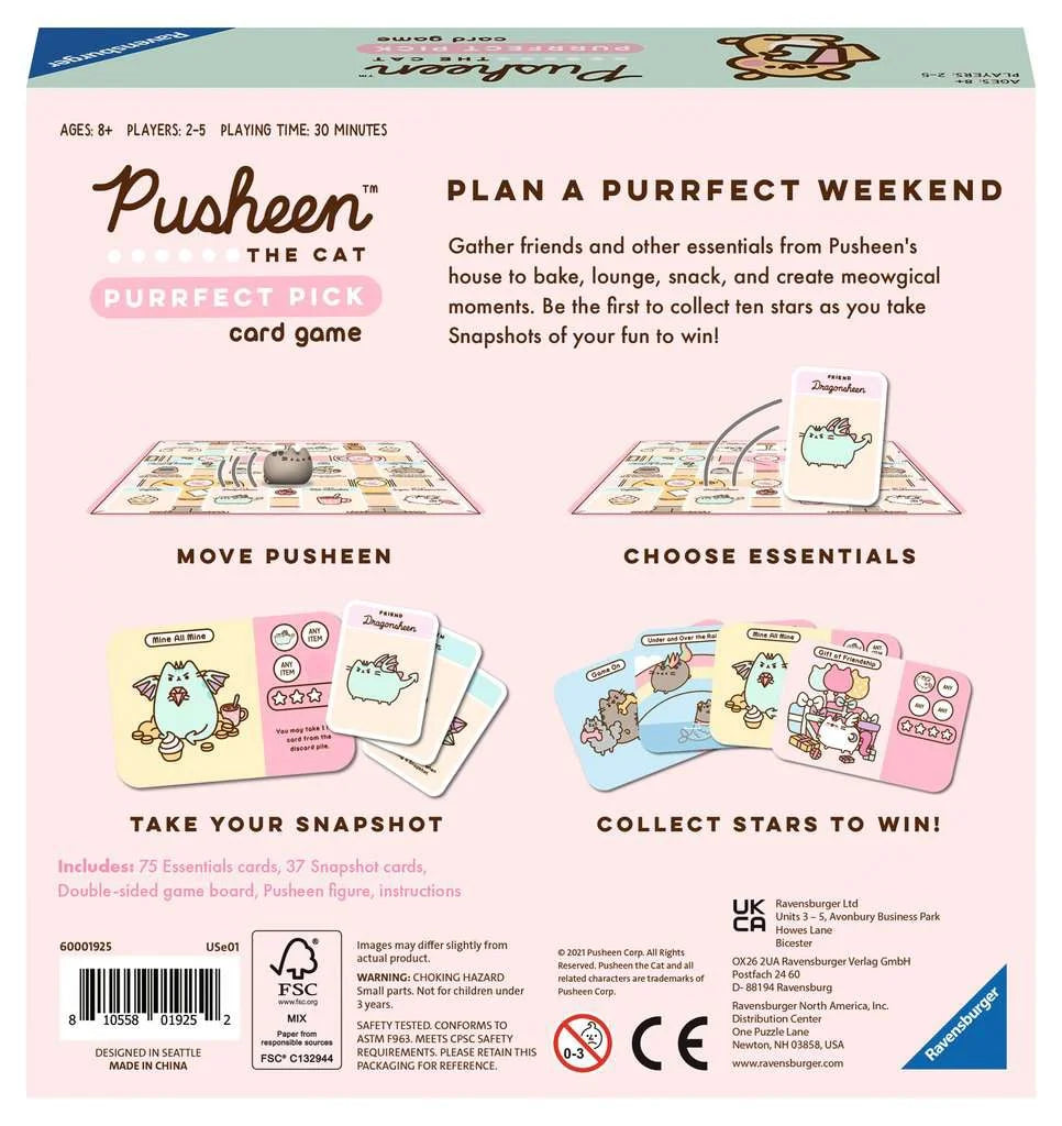 Pusheen Purrfect Pick Board Game S220
