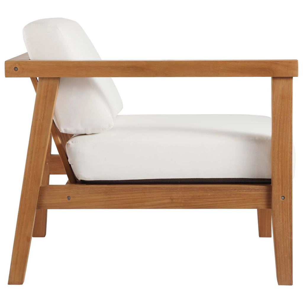Teak Wood 2-Seater Loveseat J41853