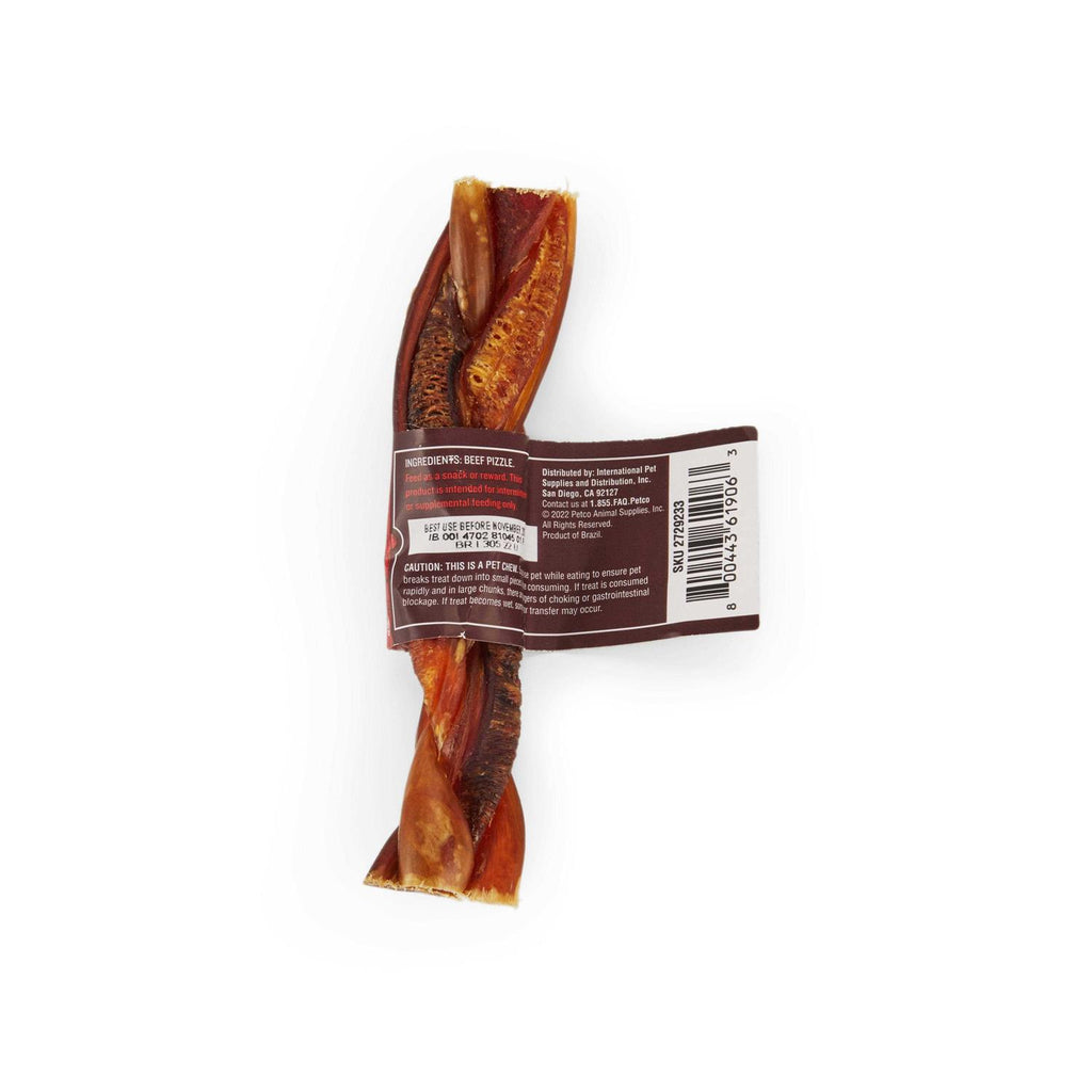 Braided Bully Stick Dog Chew C208