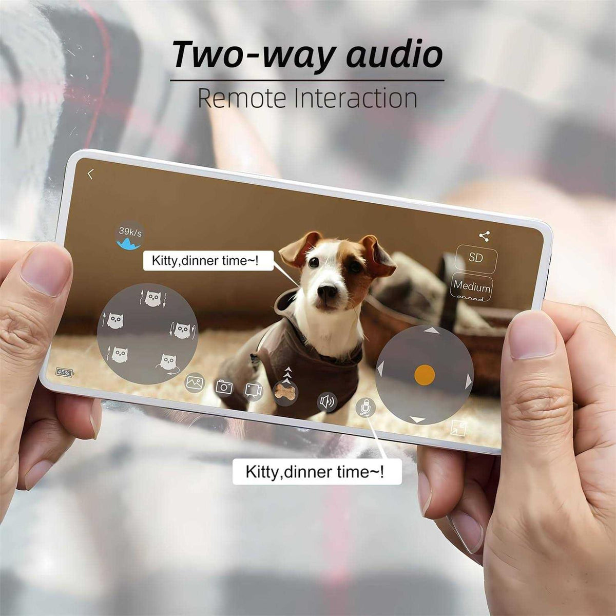 Full HD Pet Camera with Treat Dispenser X9417