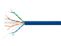Cat6a Bulk Ethernet Network Cable 1000 Feet Blue F146