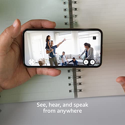 White Pan-Tilt Indoor Plug-In Security Camera H139283