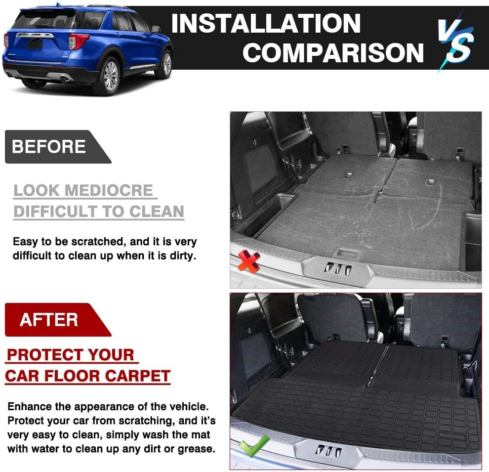 Cargo Liner Rear Trunk Mat V573507