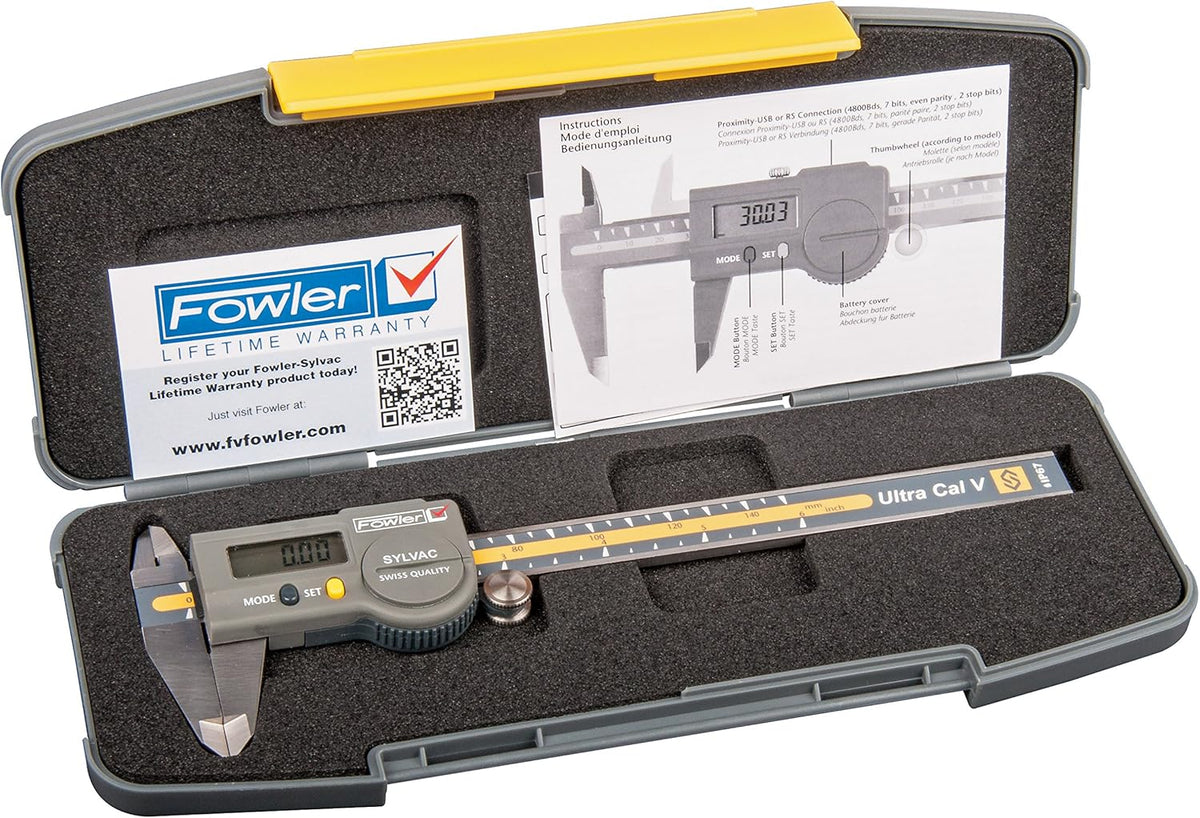 Digital Caliper with 0-8/200mm Measuring Range O25246