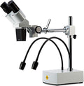 Dissecting Binocular Stereo Microscope, WF10x WF20x Eyepieces, LED Lighting F910