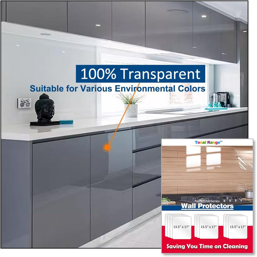 Clear Self Adhesive Wall Protector -5 Sheets R96018