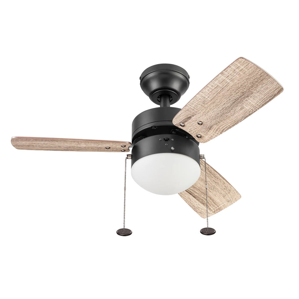 Bronze Indoor Ceiling Fan with Light P20087