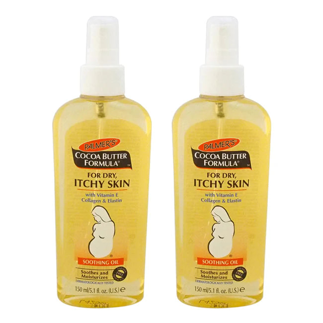 Soothing Oil For Dry/Itchy Skin - Pack of 2 - 5.1 oz Oil Z3687