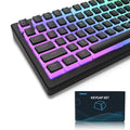 Black PBT Keycaps 165 Keys Set Q274
