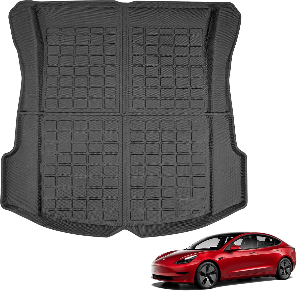 Heavy Duty Rear Trunk Cargo Mat R982