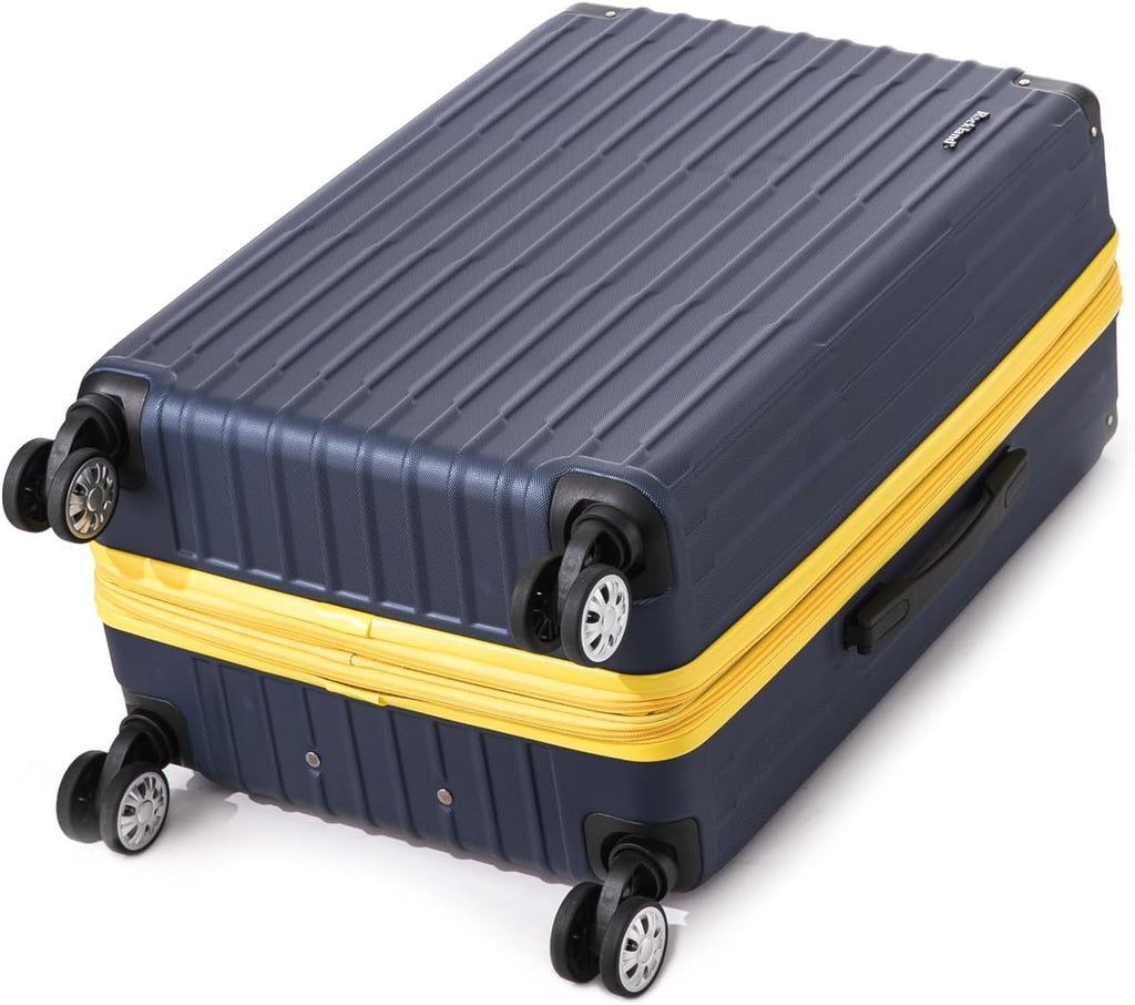 Navy Hardside Spinner Carry On Luggage Set K488