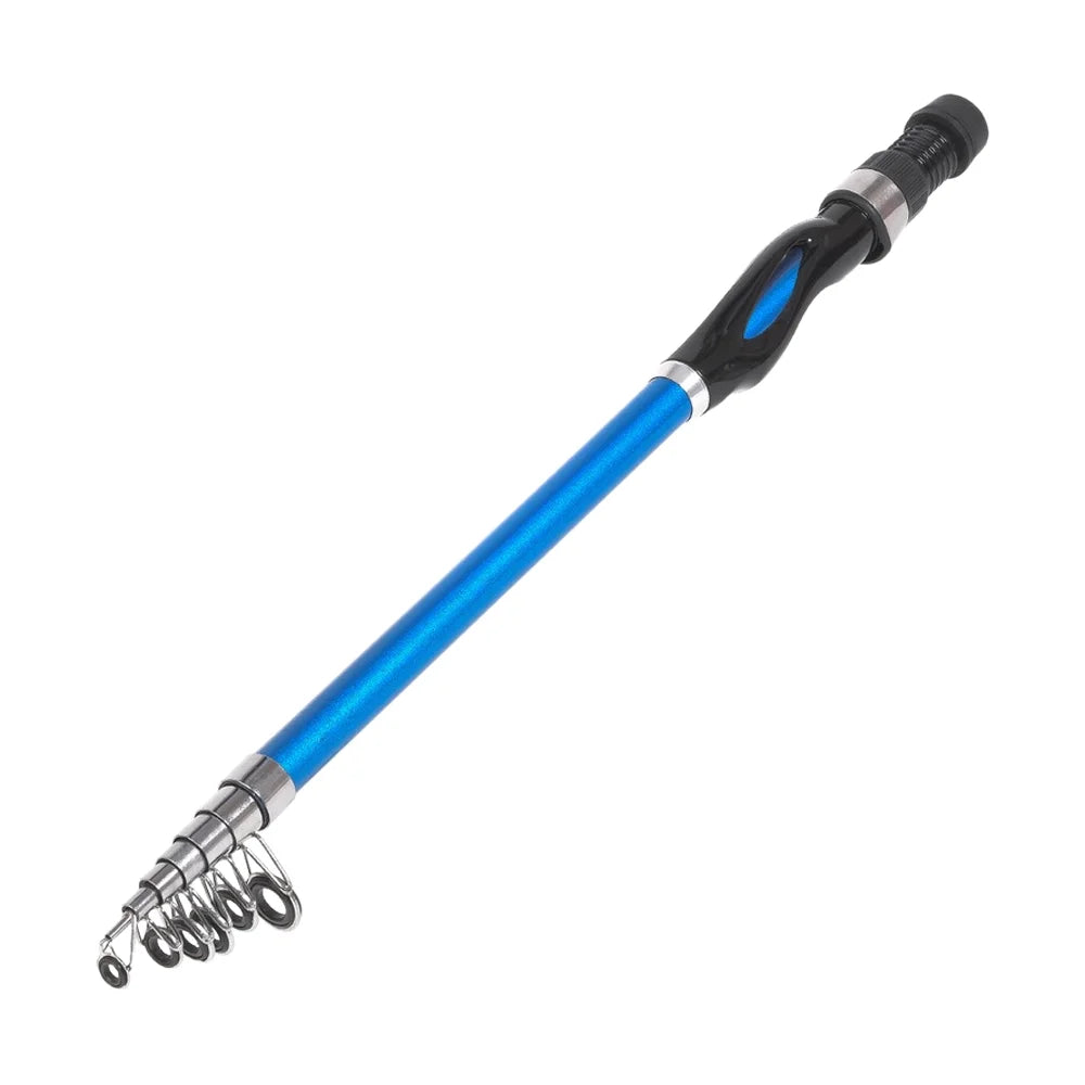 1.5m Telescopic Fishing Rod Reel Set with Storage Bag C231