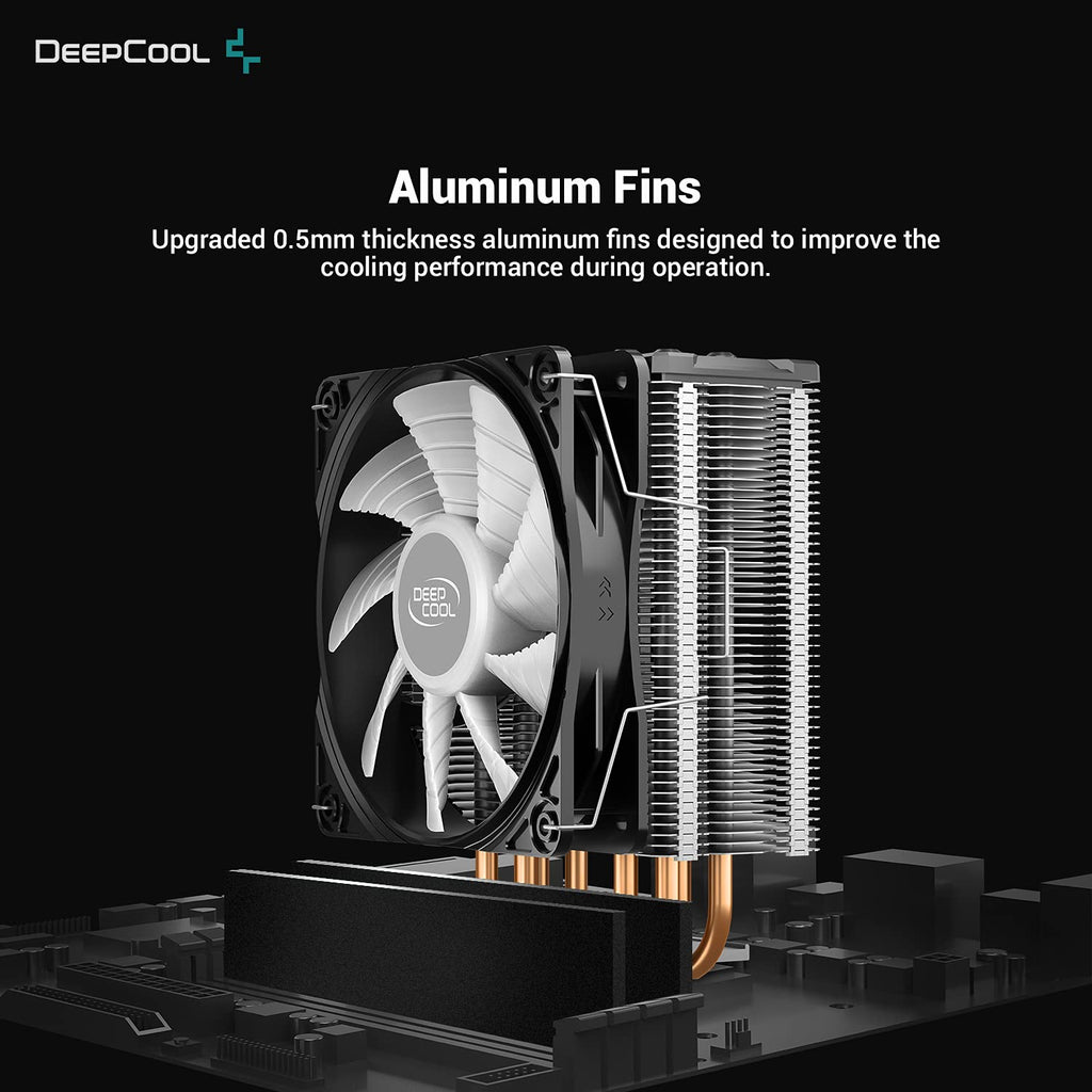 CPU Air Cooler with 4 Heatpipes and 120mm A-RGB Fan Z549