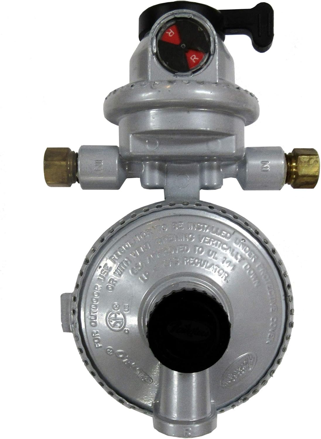 High Capacity RV Camper LP Propane Automatic Changeover Regulator C473