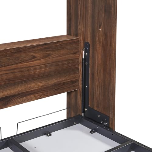 Queen Size Wood Murphy Bed N9706