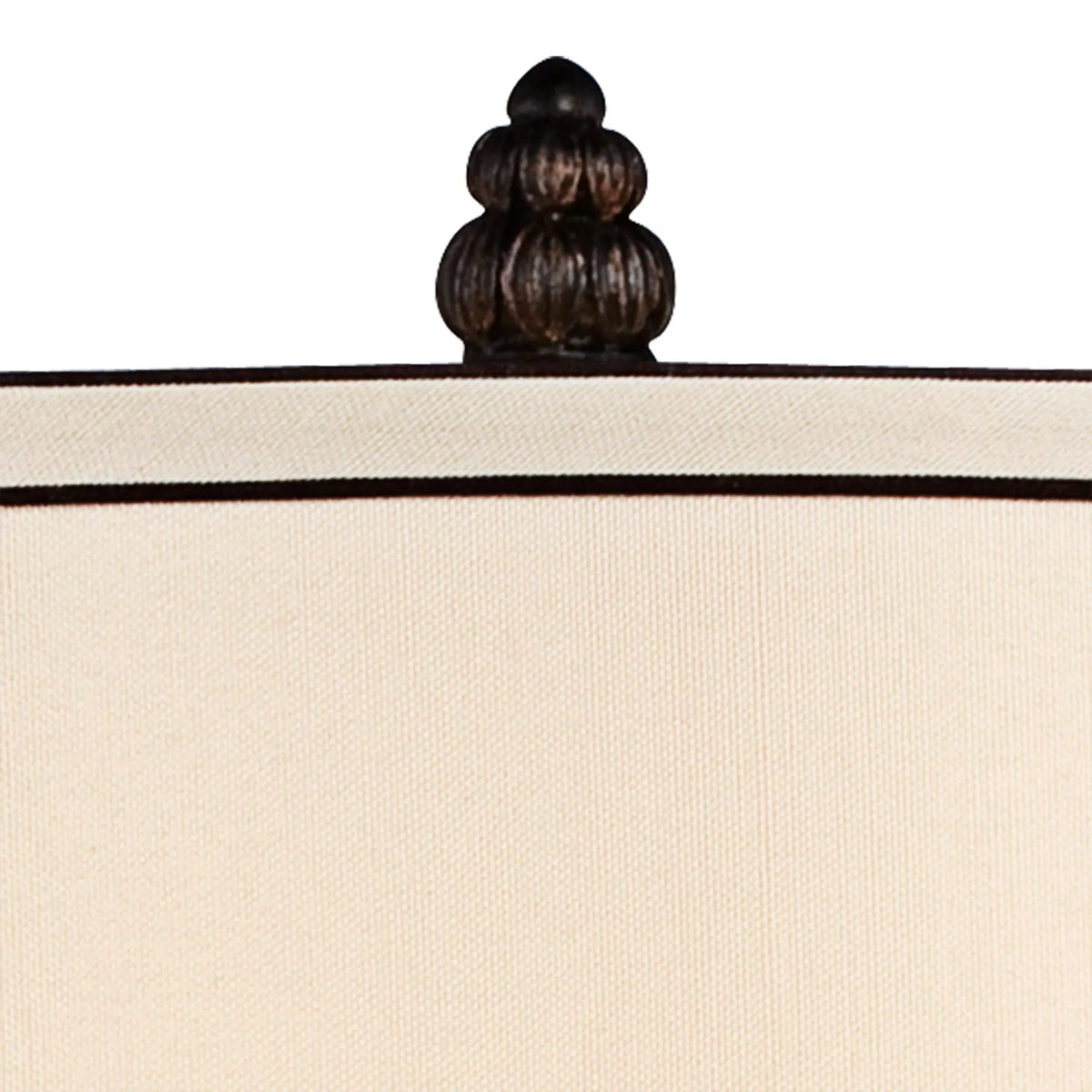Traditional Table Lamp with White USB Dimmer Cord 37" Tall Bronze Golden Marbleized White Shade I876796