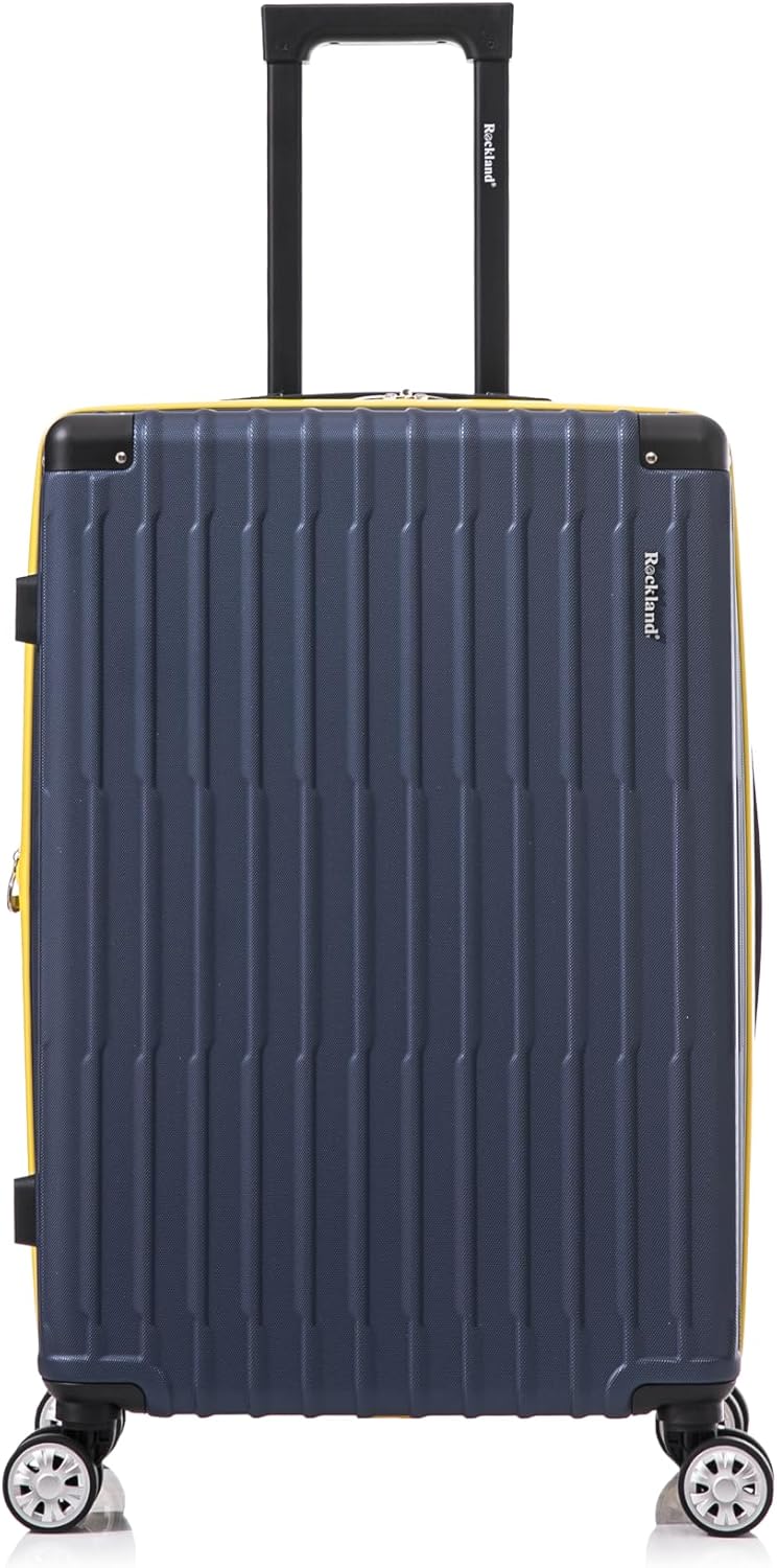 Navy Hardside Spinner Carry On Luggage Set K488