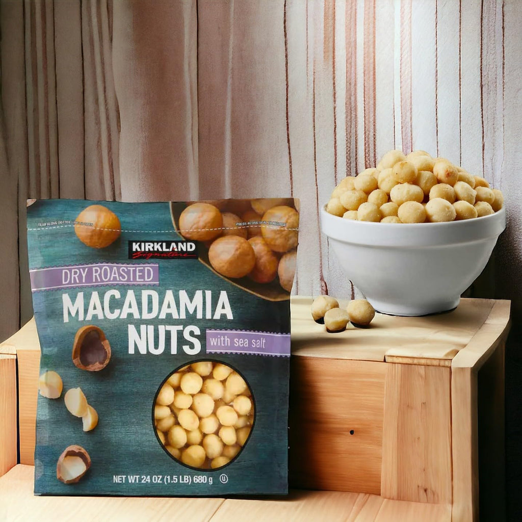 Dry Roasted Macadamia Nuts, 1.5 lbs A793