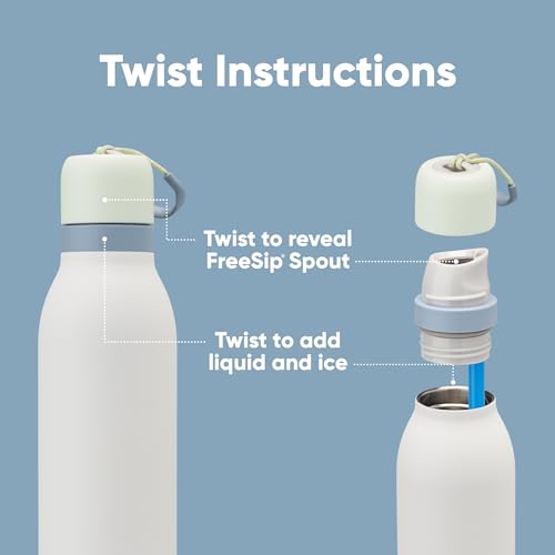 24-oz Insulated Stainless Steel Water Bottle U334047