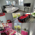 40FT Portable Prefab House with 3 Bedroom 1 Bathroom and Kitchen J447068
