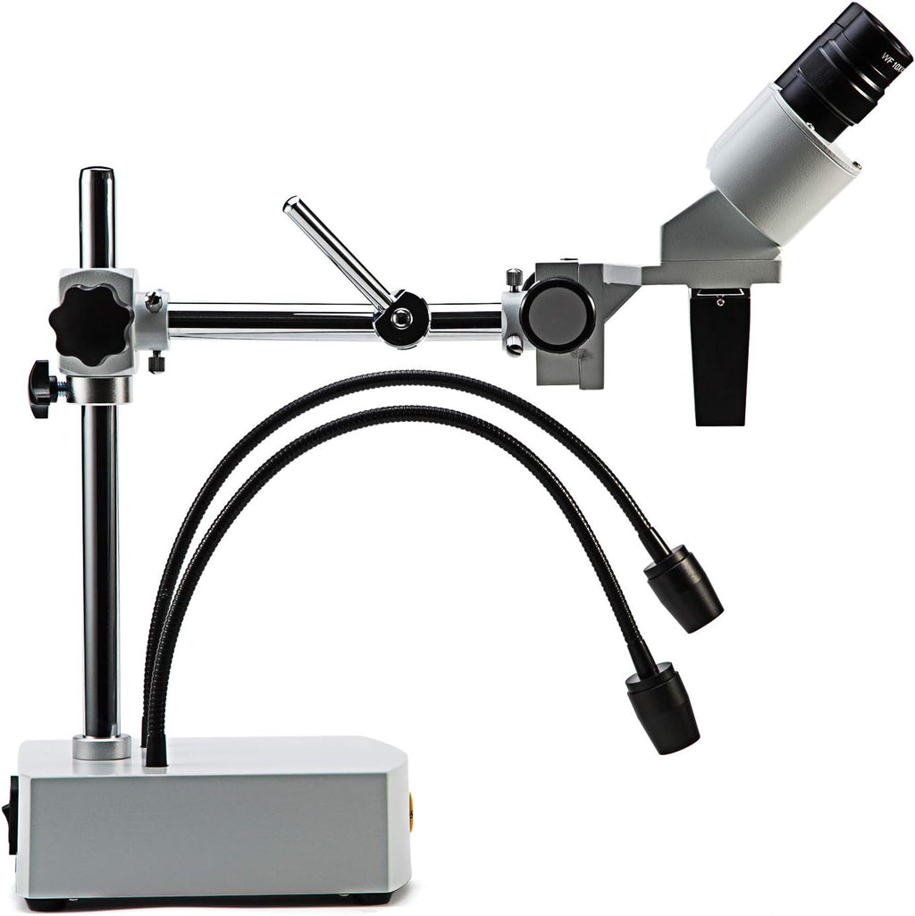 Dissecting Binocular Stereo Microscope, WF10x WF20x Eyepieces, LED Lighting F910